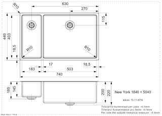 New York 18x40 50x40 Line Drawing