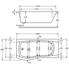 Delta SBath 1600Tech