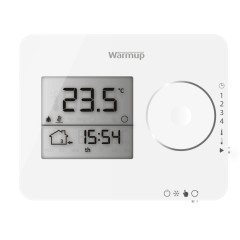 Tempo Thermostat Porcelain White