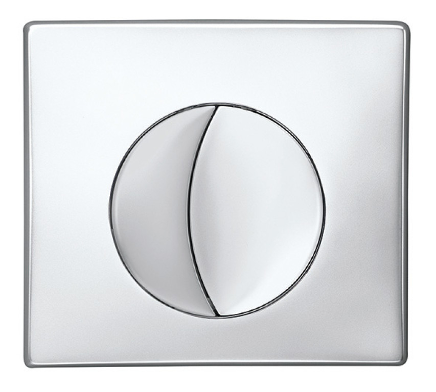 10003608 - Moon Flush Plate Chrome