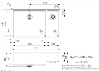 New York 50x40 18x40 Line Drawing